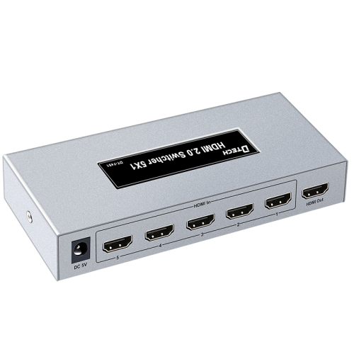 DTECH帝特DT-7451 HDMI切換器 5進(jìn)1出hdmi分配器五進(jìn)一出高清視頻遙控